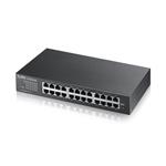 ZYXEL GS1100-24E v3. 24xGb switch, fanless, rack 19"