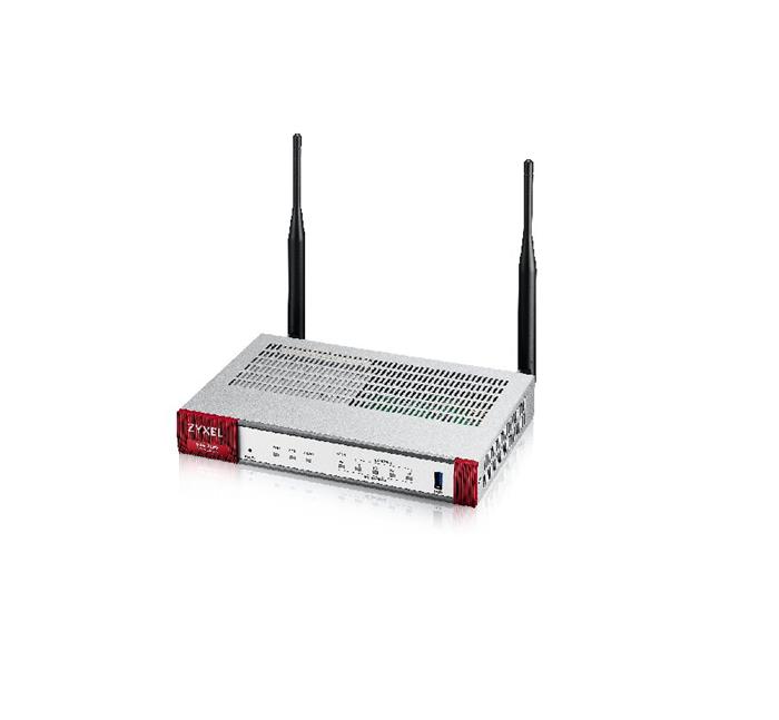 Zyxel USG FLEX 100AX Firewall, 10/100/1000, 1*WAN, 4*LAN/DMZ ports, WiFi 6 AX1800, 1*USB (device only)