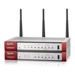 ZyXEL USG20W-VPN, VPN Firewall, Single Radio 2,4GHZ 802.11n or 5GHz 802.11ac Wireless (3x3 - 20/40/80MHz), 10x VPN (IPS