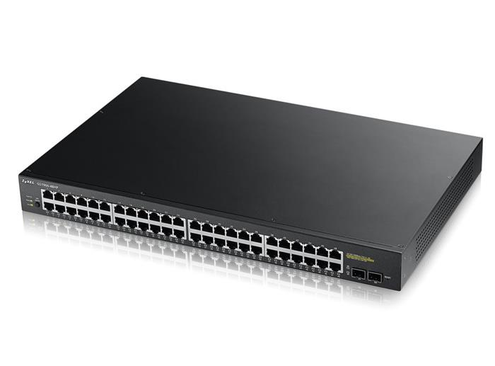 Zyxel XMG1930-30HP, 24-port 2.5GbE Smart Managed Layer 2 PoE 700W 22xPoE+/8xPoE++ Switch with 4 10GbE and 2 SFP+ U